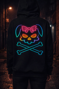 After Dark Zip — Neon Skull Bunny