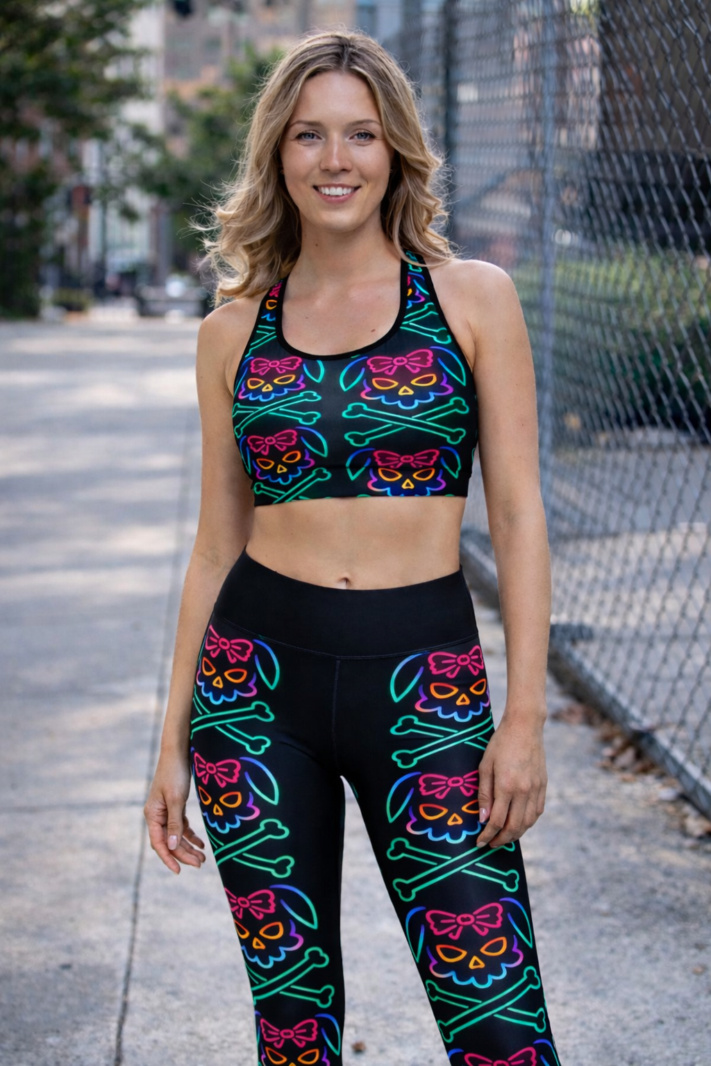 💀🐰 Neon Skull Bunny Collection — Wear Your Art