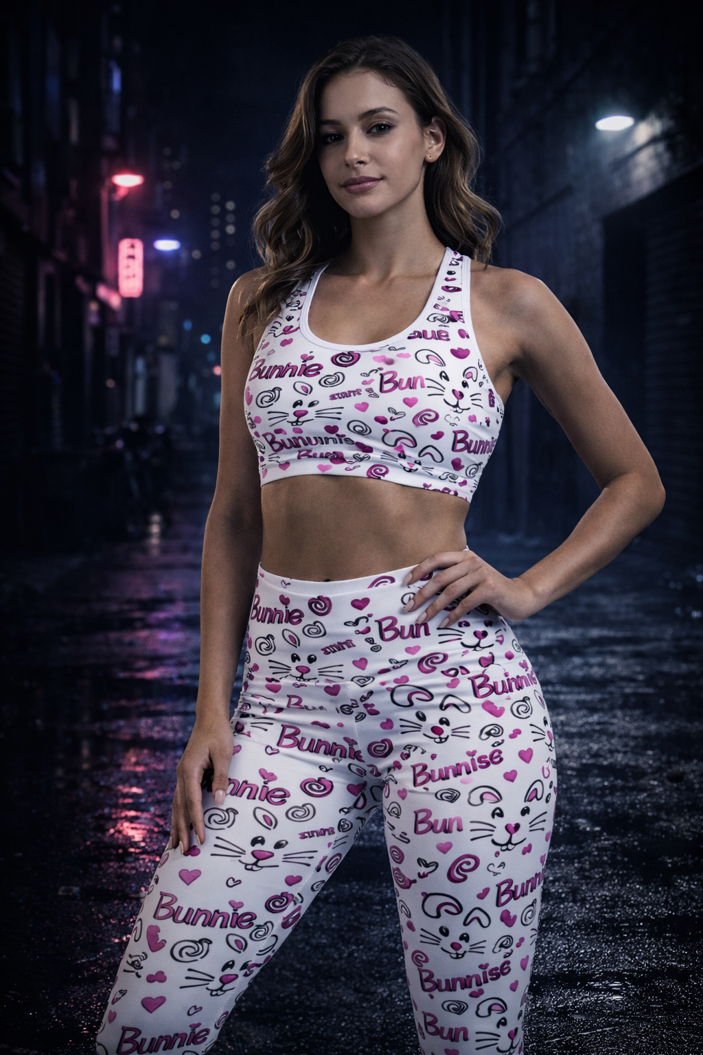 The Bunny Love Set — White & Pink